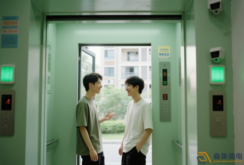 小區(qū)電梯智能監(jiān)控安防，保護(hù)你的安全出行