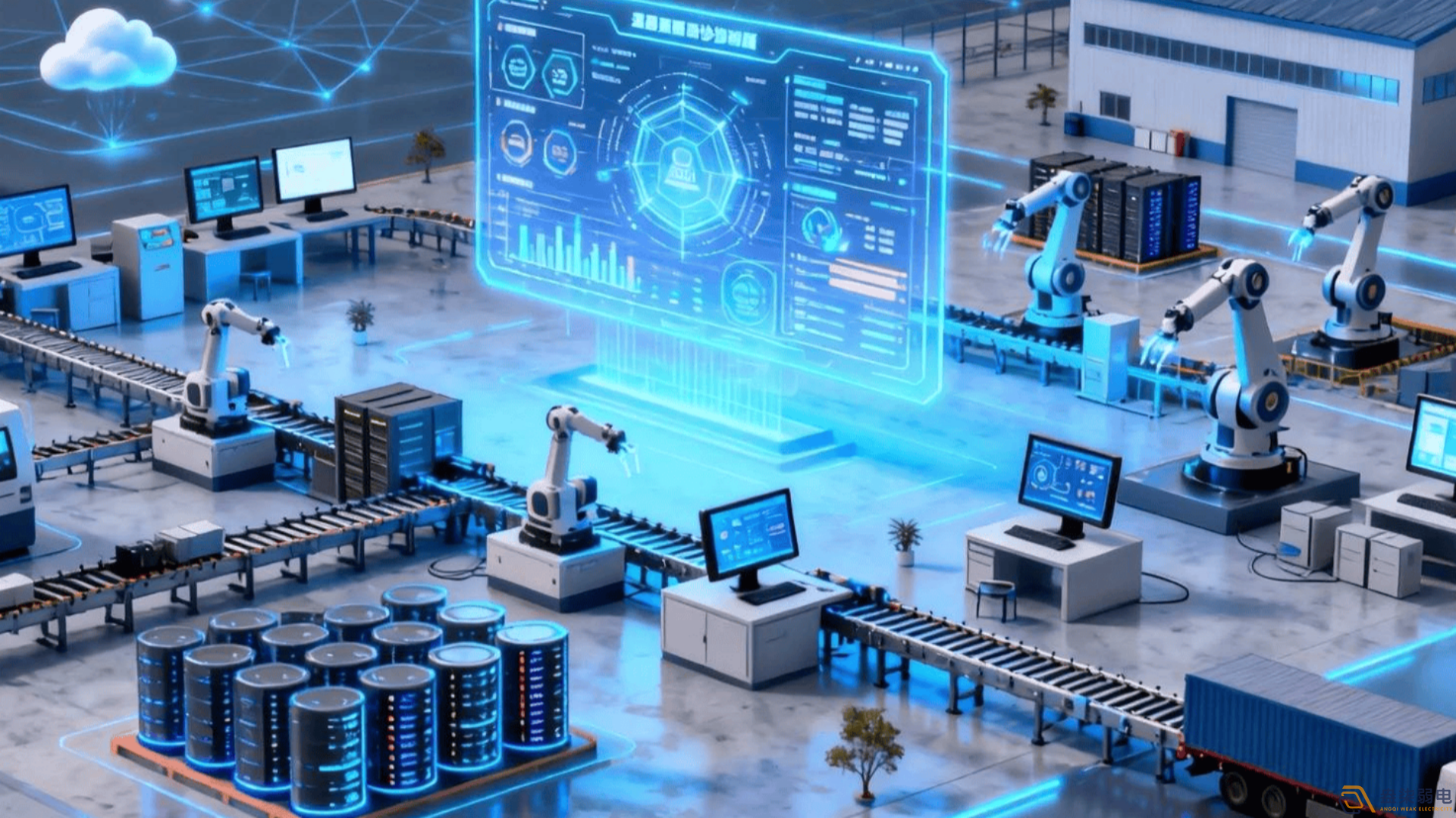 工廠公共廣播系統，助力生產與應急調度