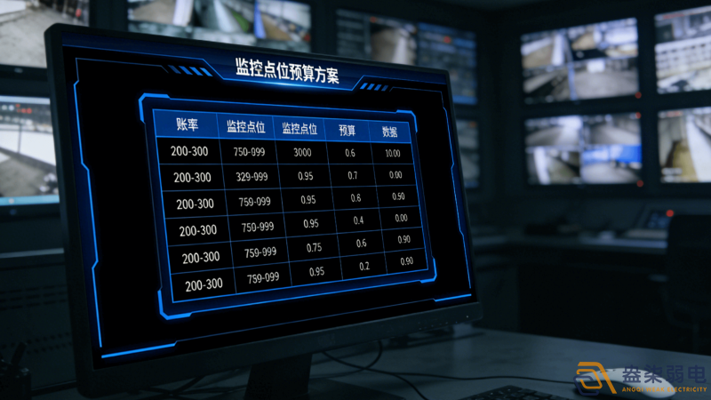 200-300個監(jiān)控點(diǎn)位預(yù)算參考